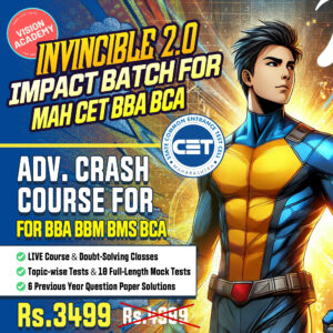 IMPACT BATCH for MAH CET BBA BCA CET 2025