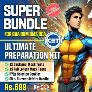 SUPER BUNDLE - for BBA BCA BBM BMS CET 2025